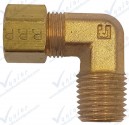 Codo Macho 90Â° 04 06 1/4"X3/8" Laton (69-46)